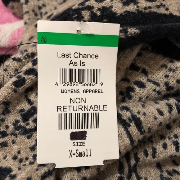 NWT NIC+ZOE Tundra Turtleneck Sweater Size XS - Picture 6 of 7